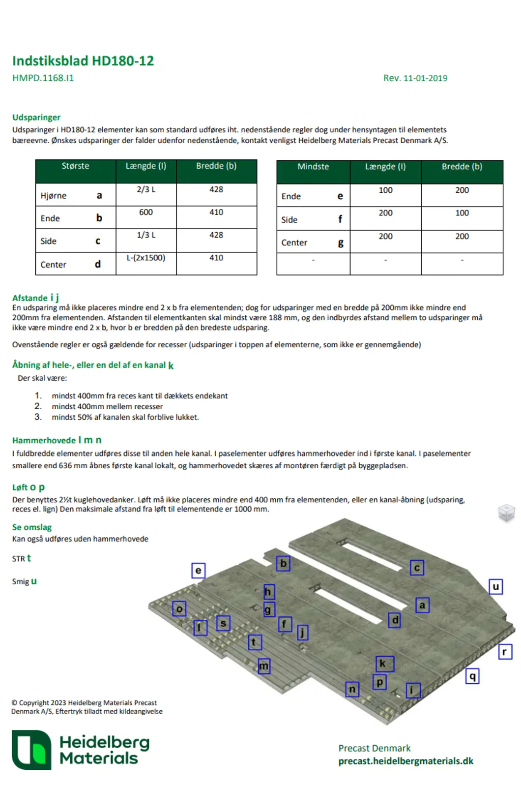 Huldæk | Heidelberg Materials Precast Denmark A/S